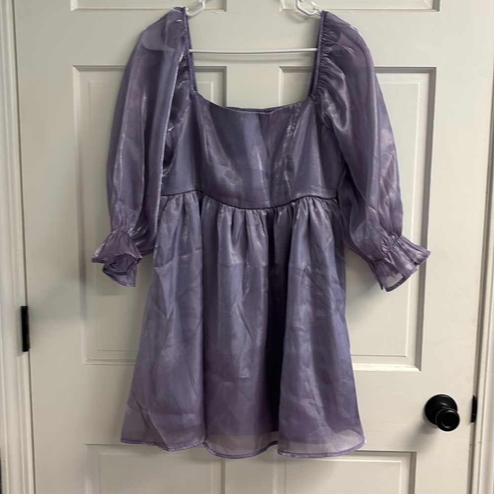 Gorgeous Thirty/Thirty lavender milk maid dress